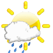 Forecast: Fairly fine, showers likely Forecast icon #11