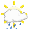 Forecast: Showery, becoming less settled Forecast icon #15
