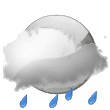 Forecast: Unsettled, precipitation later Forecast icon #18