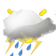 Forecast: Stormy, may improve Forecast icon #25