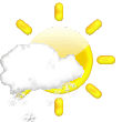 Forecast: Fairly fine, showers likely Forecast icon #11