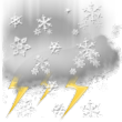 Forecast: Stormy, much precipitation Forecast icon #26