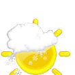 Forecast: Fairly fine, possible showers early Forecast icon #7